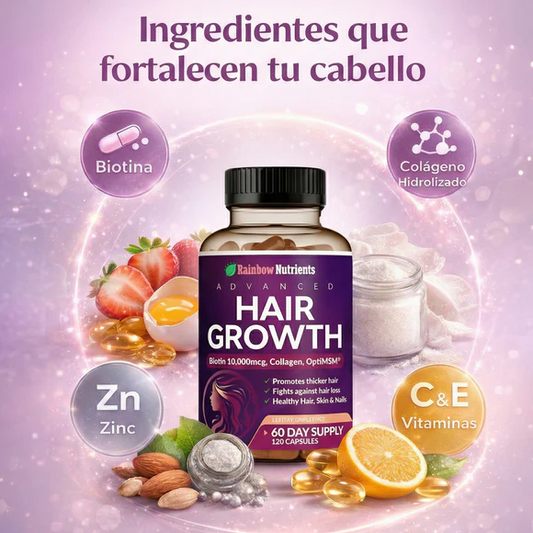 Hair Growth Cabello perfecto ✨ Hoy con 40% de descuento