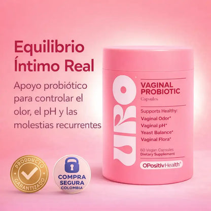 Uro Probiotic 🌸 El mejor cuidado de tu zona V ❗Solo hoy 40% de descuento